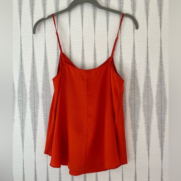 Wilfred 100% silk bright orange cami/tank. size Small - Picture 2 of 5
